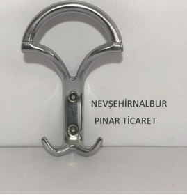 Resim Krom Büyük Palto Askısı 4 Adet 