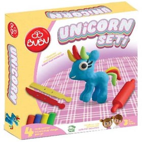 Resim Bu-Bu Unıcorn Oyun Hamuru Seti (M) BUBU-OH0032 