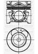 Resim YENMAK 31-4447-0 Piston Segman (Adet) Std 06-11 Accent.Era-Getz Dizel *75* 