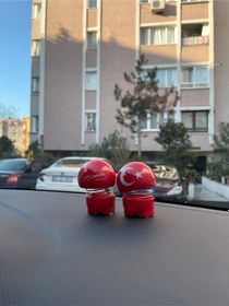 Resim Atatürk & Türkiye Zıp Zıp Emoji 2 Adet 