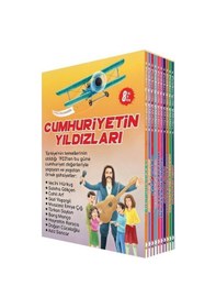 Resim Cumhuriyetin Yıldızları Seti - 10 Kitap Takım - Kutulu - Eda Bayrak - Acayip 