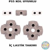 Resim Playstation 5 Kol Silikon Lastik Takımı Yedek Parça PS5 İç Silikon Lastiği Playstation 5 Kol Tamiri POPKONSOL