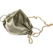 Resim Mena Rise Of SILK%100 Ipek Fıstık Yeşili Ağız Maskesi Zincir Detaylı 