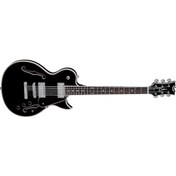 Resim Shire Semi Hallow Body Elektro Gitar (Siyah) Diğer