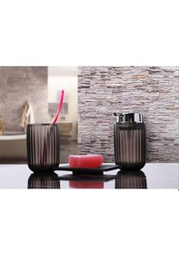 Resim Primanova Polar 3 Lü Banyo Set Şeffaf Gri Gri - Şeffaf 