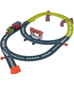 Resim Hot Wheels Mattel Thomas ve Arkadaşları Tren Seti HGY82 HGY84 Lisanlı Ürün 