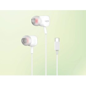 Resim Linktech H16 Kulak Içi Usb-C Kablolu Mikrofonlu Kulaklık 