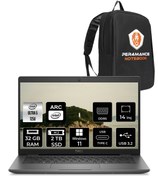 Resim Dell Latitude 3450 Ultra 5 125U 32GB 2TB SSD 14'' FHD W11H Taşınabilir Bilgisayar & PER4 ÇANTA 
