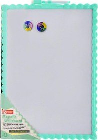 Resim 21.5x28 Çift Taraflı Manyetik Yazı Tahtası Jl-115 Yeşil 