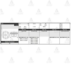 Resim Tık 1k830300-050 Piston Takım 323 1.8 L 9598 83.50mm Bp 0.50 Bpy111saoa Diğer 