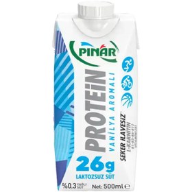 Resim PINAR Vanilya Aromalı Proteinli Süt 500 ml 