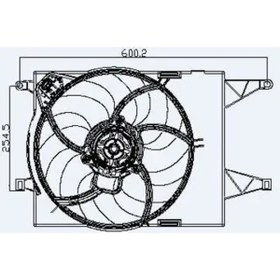 Resim VOTTO FAN-MOTOR-DAVLUMBAZ SET FIAT LINEA 1.4 MPI 07-> AC KALE 013501003 