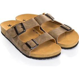 Resim Twigy Leo 23 Erkek Terlik Vizon 41/45 Vizon 