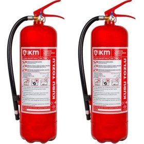 Resim 6 kg Kuru Tozlu Yangın Tüpü / 2 Adet 