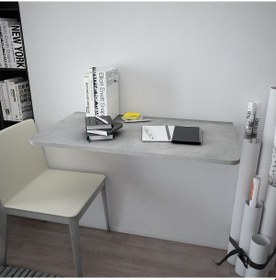 Resim Asratrend Duvara Monte Masa Çalışma Yemek Masası Duvardan Asra Trend Dmm-03 