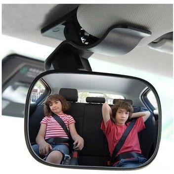Jeehugo Bebek Konforu Için Geniş Açıli Konveks Araç Gözlem Aynası - Güneş Koruyucusuna Monte Edilebilir, Çocuk Takibi Kolay