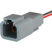 Resim DEUTSCH DTP04-2P Dişi Konnektör 2 Pin Kablolu 