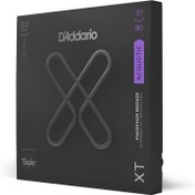 Resim D'Addario XTB3790GS XT Taylor GS Mini Coated Phosphor Bronze Custom Light Akustik Bas Gitar Teli (.037-.090) 