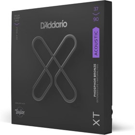 Resim D'Addario XTB3790GS XT Taylor GS Mini Coated Phosphor Bronze Custom Light Akustik Bas Gitar Teli (.037-.090) 