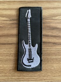 Resim StüdyoÜmitTişört Gitar,Electro Guitar Logo patch,peç,arma ve kot yaması 