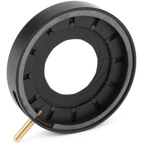 Resim Youmex Mikroskop İçin Sk23 Iris Diyaframı - Metal, 1.5-23mm Açıklık Aralığı, 12 Bıçaklı, El İle Ayarlanabilir Işık Kontrolü Optik Adaptörü 