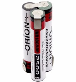 Resim Orion 18650 12v 2500mah Li-ion Şarjlı Üçgen Matkap Pili 