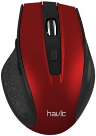 Resim Havit MS73GT Kırmızı Kablosuz Mouse 1600 Dpi 