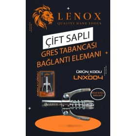 Resim Gres Pompası Ucu Yeni Nesil – Çift Mandallı, Sızdırmaz, %100 Çelik, 10.000 Psı Dirençli Lenox Tools 