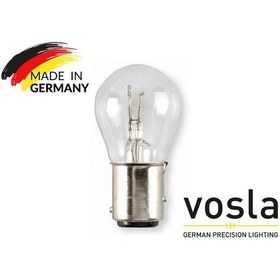 Resim 12v 21 5 Çift Duyu Şaşı Tırnak Ampül 1016 Vosla Germany 