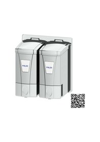 Resim Palex İkili Mini Sıvı Sabun Dispenseri Krom 250ccx2ad-3564-k 