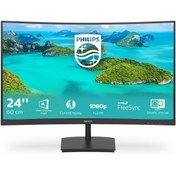 Resim Philips 241E1SCA 23.6\ 75Hz 4Ms VGA+HDMI FullHD FreeSync VA Curved Vesa Monitör 