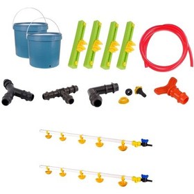 Resim TavPet Nipel Suluk Seti Montaj Aparatlı 40 Lt Depolu (Set/72) 