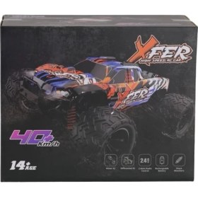 Resim AlaNova Alano 9502E 40 Km Hız Yapan 4x4 Elektrikli Rc VA74 