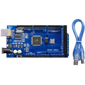 Resim Arduino Mega 2560 R3 - Klon (USB CHİP CH340) Usb Kablo Dahil 