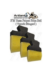 Resim Resim Verniği 500 Ml Su Bazlı 1 Adet Ve Yassı Patpat Sünger Fırça Seti 3 Lü 1 Paket Resim Parlatıcı Vernik Hobi Sanat 