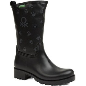 Resim United Colors Of Benetton Benetton Bn-50011-22k Kadın Çizme BN-50011-R1534 Siyah 