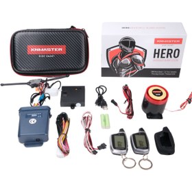 Resim Knmaster Hero Çift Yönlü Motosiklet Alarm Sistemi 