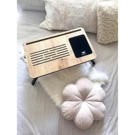 Resim SDT Group Axolotl Foldaway Telefon ve Tablet Bölmeli Katlanır Ayaklı Laptop Sehpası Notebook Bilgisayar Çalışma Masası 