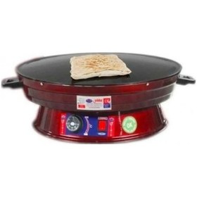 Resim Yıldız YK-025 2000 W Lüks Termostatlı Katmer Sacı Kırmızı - Siyah 