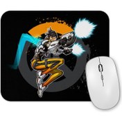 Resim Baskı Dükkanı Overwatch One Fanwart Junkrat Mouse Pad 