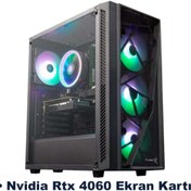 Resim RAMTECH Ryzen 5 7500f 32Gb DDR5 Ram Rtx 4060 1Tb M2 SSD Sıvı Soğutmalı Güncel Sistem 