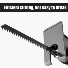 Resim Depolife Tilki Kuyruğu Testere Dönüştürücü Şarjlı Elektrikli Matkap Için Taşınabilir Ahşap Testere Adaptörü 