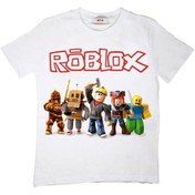 Resim Roblox Karakterler Çocuk Tişört 