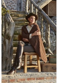 Resim Karaca Home Conner Kahve Püsküllü Throw Battaniye 130x170 Cm 200.22.14.0288 