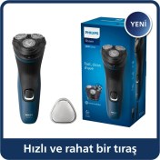 Resim Philips 1000 Serisi elektrikli Tıraş Makinesi - S1134/00 