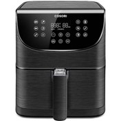Resim Cosori Premium XXL 5.8 Quart 5.5 L 1700 W Dokunmatik Panelli Yağsız Fritöz 