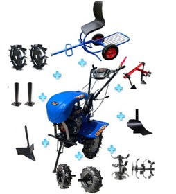 Resim Dalaz Turbo 930B Pro Benzinli 24X Bıçaklı Çapa Makinesi 