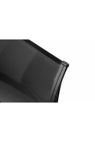 Resim GARDENPLAST Cosmos Kapı Pencere Üstü Pratik Sundurma 105x360 Cm - Siyah 