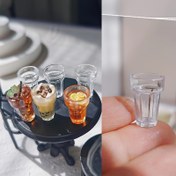 Resim 20/30 Adet Akrilik Şeffaf Mini Bardak, Mikro Boş Bardak, Kendin Yap El Yapımı Takı Yapımı Parçaları ve Aksesuarları için 
