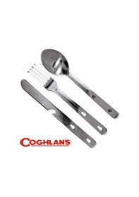 Resim Coghlans Kaşık Çatal Kamp Bıçak Set Çok Renkli 